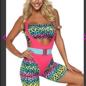 80s workout leotard